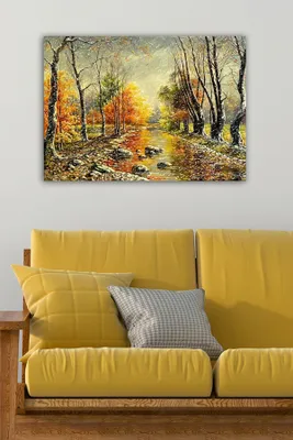 Produktbild von Wallity, 17038537- TCR1843, Bunt, Leinwandbilder, 50 x 70 cm, 100% Leinwand