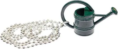 Produktbild von Famanu Gießkanne mit Kette - Gartenwerkzeug - Grün - Metall - 80 cm