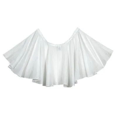 Produktbild von Comair Frisierumhang Crash weiss kurz 85x85cm Cape Crash short white