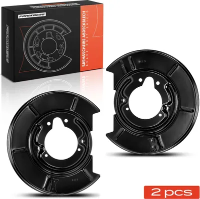 Immagine prodotto di Frankberg 2x piastra di ancoraggio disco freno asse posteriore entrambi i lati per BMW E30 316i Z3 E36 318 Ti 320i 324td