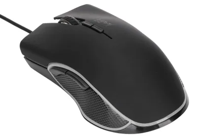 Zdjęcie produktu dla Mysz gamingowa, ergonomiczna mysz przewodowa z kablem USB, dostępna w 4 kolorach z podświetleniem