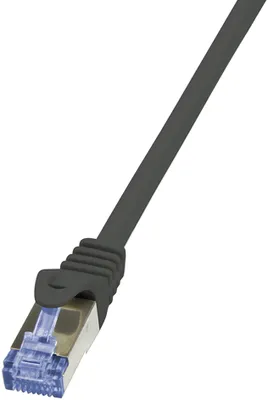 Produktbild von LogiLink CQ3133S, 40 m, Cat6, S/FTP (S-STP), RJ-45, RJ-45, Schwarz