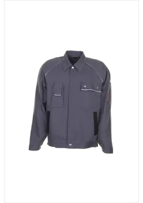 Produktbild von Planam Canvas 320 Bundjacke grau/schwarz Gr. 60, 2113060