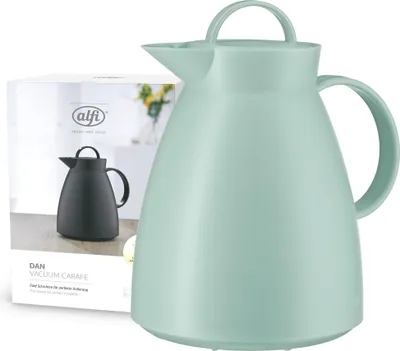 Produktbild von alfi DAN 1L Isolierkanne Mintgrün Silt Green Kunststoff Hartglaseinsatz BPA-frei