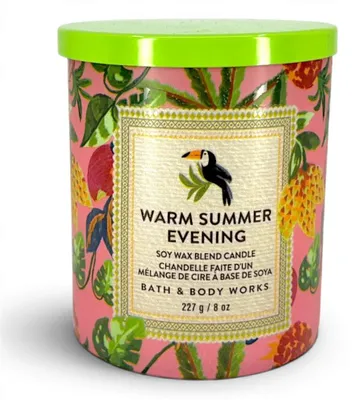 Obrázek produktu pro Bath & Body Works 1-knotová vonná svíčka WARM SUMMER EVENING 227 g