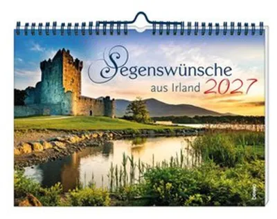 Immagine prodotto di Wandkalender 2027 mit großformatigen Irlandbildern und irischen Segenswünschen