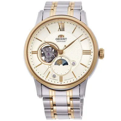 Produktbild von Orient Sonne & Mond Open Heart Automatik Herrenuhr Orient-RA-AS0007S10B