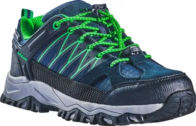 Produktbild von BLACK CREVICE - Kinder Low Cut Sport-, Wander- & Trekkingschuhe | Farbe: Navy/Grün | Größe: 35