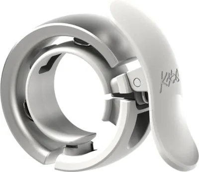 Immagine prodotto di Campanello per bicicletta Knog Oi Prima , grigio, 23,8-31,8 mm