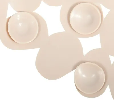 Produktbild von MSV 141206, Beige, Einfarbig, Oval, Polyvinylchlorid (PVC), 39 x 99 cm