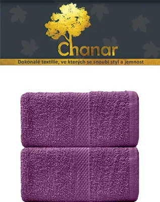Obrázek produktu pro Dětský ručník Ekonom 40x60 cm tmavě fialový