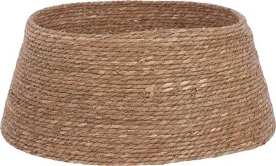 Produktbild von Mica Decorations Weihnachtsbaumdecke - H26 x Ø58 cm - Seegras - Braun