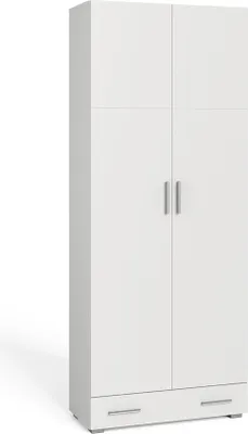 Produktbild von Aktenregal Vicco Ingo Weiß 80 x 182.4 cm mit Schublade, Model 36454
