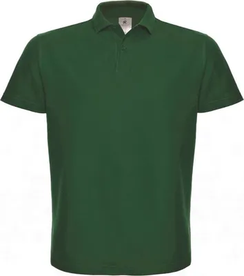 Produktbild von Herren-Poloshirt, Kurzarm - B&C ID.001 - bottle green - Größe 4XL