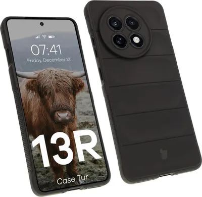Produktbild von Pancerne etui Bizon Case Tur do OnePlus 13R, czarne