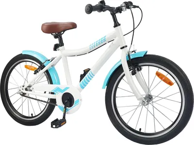 Immagine prodotto di vidaXL Bicicletta per bambini 18 pollici per bambini dai 5 ai 7 anni Azzurro cielo