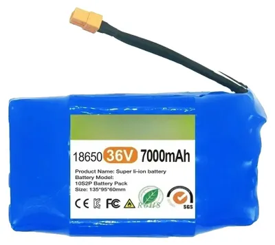 Image de Batterie, capacité de 7000 mAh, tension de 36 V, 7000 mAh