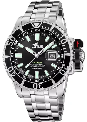 Obrázek produktu pro Lotus Hodinky s datem Diver Black Watch 18938/4