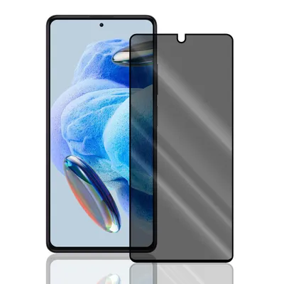 Produktbild von Anti Spy Panzer Folie für Xiaomi 12 Lite Privacy Displayschutzfolie Sichtschutz Glasfolie Schutzglas