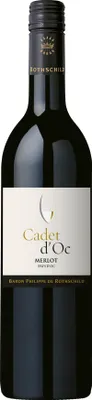 Produktbild von Baron Philippe de Rothschild Cadet d'Oc Merlot Pays d'oc IGT trocken 2018 Frankreich | 13,5 % vol | 0,75 l