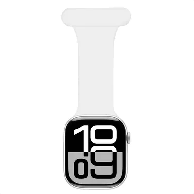 Productafbeelding van imoshion Verpleegkundige siliconenband voor de Apple Watch | 44/45/46/49 mm - Wit
