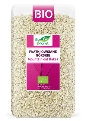 Zdjęcie produktu dla PŁATKI OWSIANE GÓRSKIE600 g -PLANET
