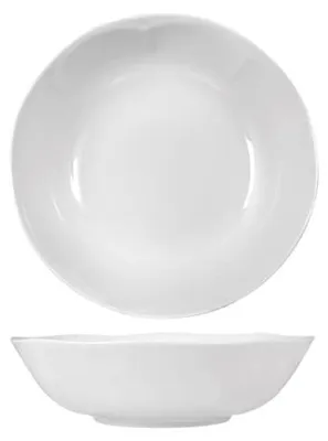 Produktbild von Pengo 4370645 Jastra Salatschüssel, Porzellan, weiß, 23 cm