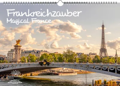 Produktbild von Frankreichzauber Immerwährender Kalender DIN A3 Frankreich - Seelenzauber