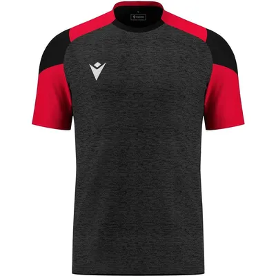 Produktbild von Macron Glory Golem Trikot Kurzarm Herren - Schwarz / Rot