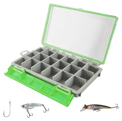 Imagen del producto de Caja para utensilios de pesca con almacenamiento impermeable