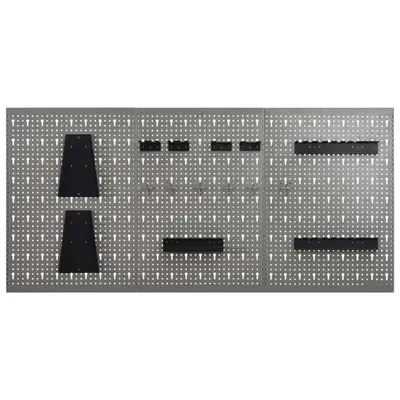 Immagine prodotto di Pannelli per Utensili a Parete 3 pz 40x58 cm Acciaio