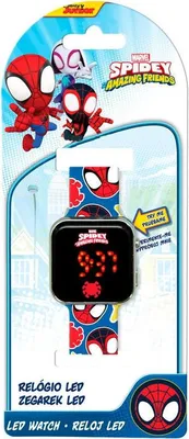 Immagine prodotto di Orologio LED Spidey per bambini con display di facile lettura