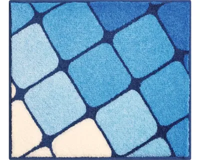 Produktbild von SHANGA WC-Vorl.o.A.50x60cm blau