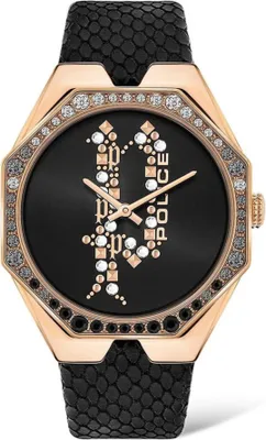 A studio shot of a Police watch.