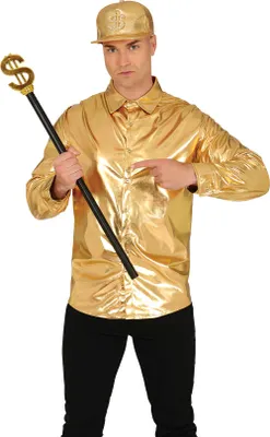Produktbild von Chick Pimp Stick DOLLAR Rapper Macho 80er Jahre Rich Man Gangster Pimp 76cm