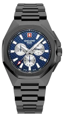 Immagine prodotto di Orologio da polso Swiss Alpine Military - Modello 7005.9175 - Uomo - Movimento al quarzo - Typhoon