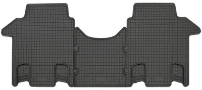 Gummifußmatten Set 3-teilig für VW T7 Multivan (10/2021-), schwarz