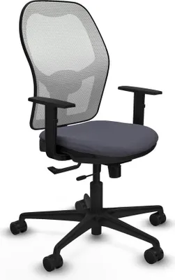 Imagen del producto de Silla de oficina Jorquera Piqueras y Crespo, modelo 1D036N0, color gris oscuro