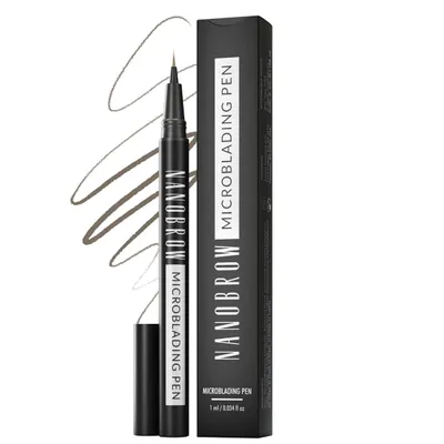 Productafbeelding van Wenkbrauwpen Nanobrow Microblanding Pen Warm Blonde - Nauwkeurig Wenkbrauwpen, microblading effect, verdikkend, opvulling wenkbrauwen