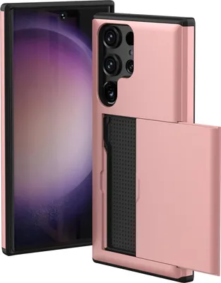 Immagine prodotto di imoshion Cover posteriore con scomparto per carte Samsung Galaxy S23 Ultra - Oro rosa