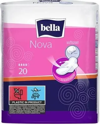 Produktbild von Bella Sanitary Pads with Wings Nova 20 Pieces
