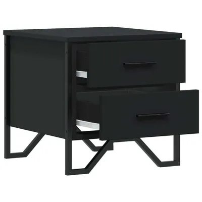 Obrázek produktu pro vidaXL Noční stolek černý 40x41x40 cm materiál na bázi dřeva