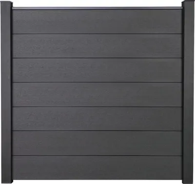 Produktbild von Hauptelement GroJa Flex Grande Stecksystem ohne Pfosten 180 x 180 cm anthrazit
