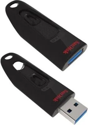 Produktbild von SanDisk USB-Stick Ultra 128 GB schwarz