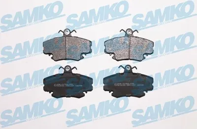 Produktbild von SAMKO Bremsbeläge Satz Vorne Bremsklötze für RENAULT TWINGO II (CN0) 5SP1107