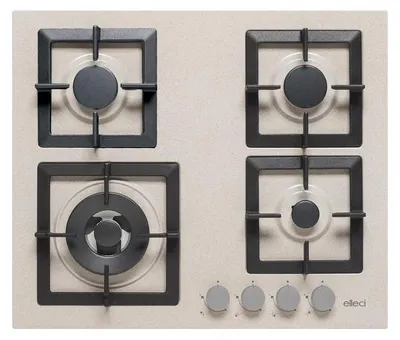 Immagine prodotto di Elleci Plano 60 G51 piano cottura Avena Da incasso 60 cm Gas 4 Fornelli