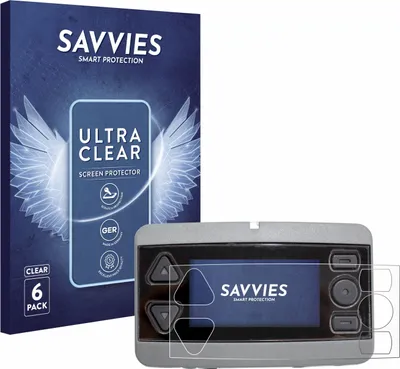 Produktbild von 6x Für Airbus P8GR Schutzfolie Savvies Displayschutz Display Schutz Folie Klar Transparent