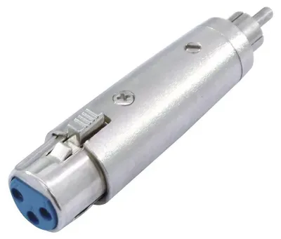 Image de Adaptateur RCA mâle XLR femelle