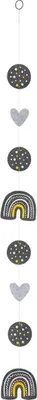 Produktbild von Gilde Filz Girlande Regenbogen "New Born" VE 4 44474
