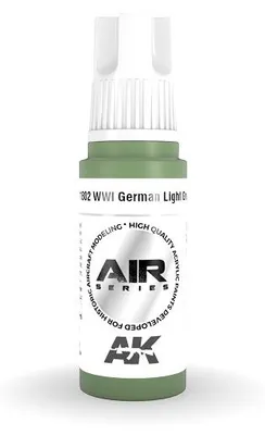 Zdjęcie produktu dla AK Interactive S.L. AK-11802 WWI GERMAN LIGHT GREEN - AIR (3. generacja)